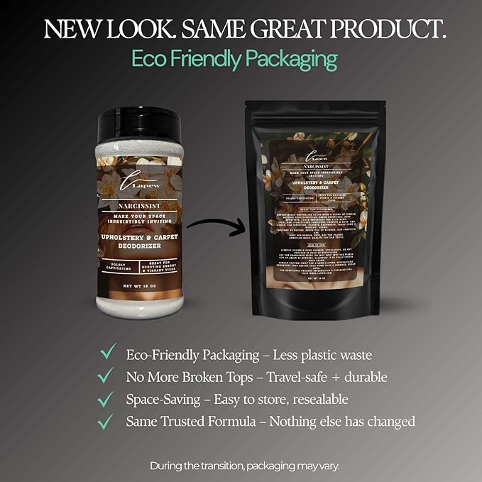 Narcissist Carpet Freshener Powder: Powerful Odor Eliminator for Home, Upholstery Deodorizer, Carpet Deodorizer, Pet Urine, Cat Litter Box - Narcissist Fragrance.