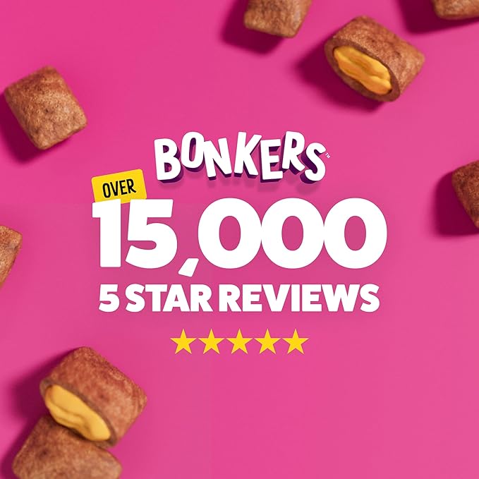 Bonkers Bites CAT Treats Catnip, Chick’N & Cheddar 30 OZ