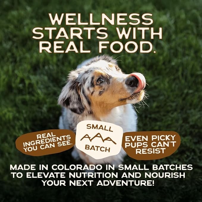 Smart Cookie Natural Dog Food Topper - Superfood - Salmon Dog Meal Mixer for All Ages - Food Topper for Picky Eaters and Boosting Nutrition - Non GMO, Made in The USA - 15 oz Bag (30 Day Supply)