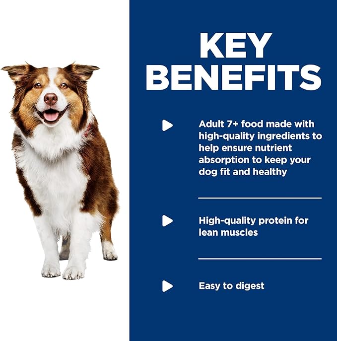 Hill's Science Diet Adult 7+, Senior Adult 7+ Premium Nutrition, Wet Dog Food, Variety Pack: Chicken & Barley; Beef & Barley Loaf, 13 oz Can Variety Pack, Case of 12