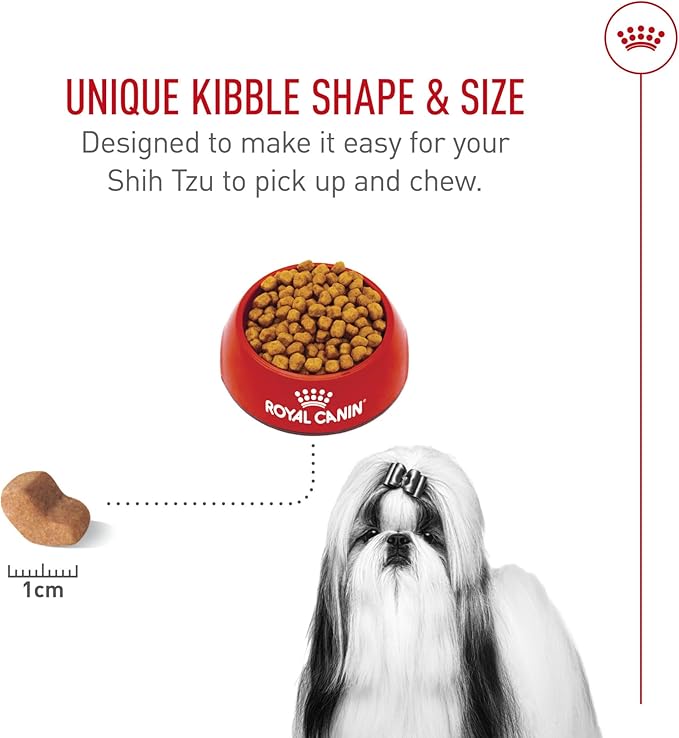 Royal Canin Shih Tzu Adult Breed Specific Dry Dog Food, 2.5 lb bag