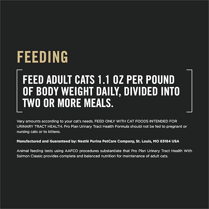 Purina Pro Plan Urinary Tract Health With Salmon Classic Wet Cat Food Pate - (Pack of 24) 3 oz. Pull-Top Cans