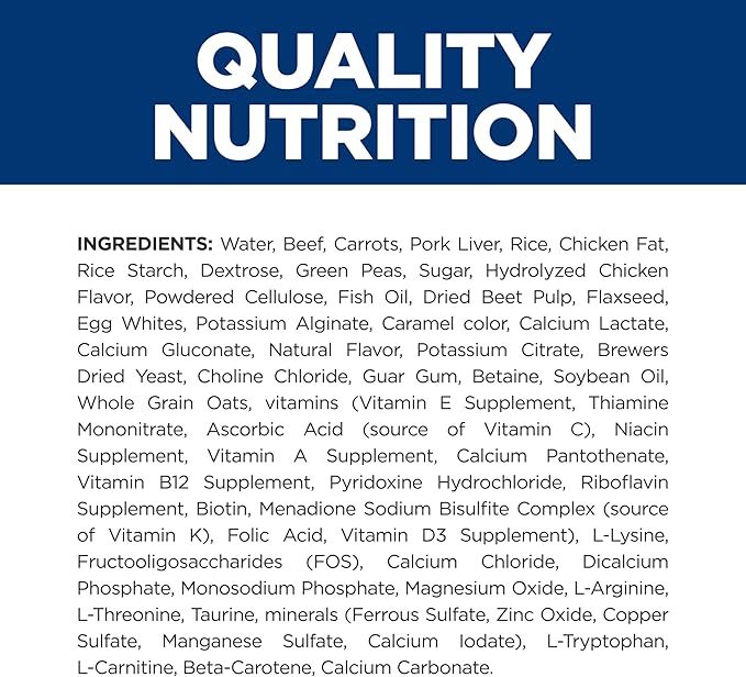 Hill's Prescription Diet k/d Kidney Care Beef & Vegetable Stew Wet Dog Food, Veterinary Diet, 12.5 oz. Cans, 12-Pack