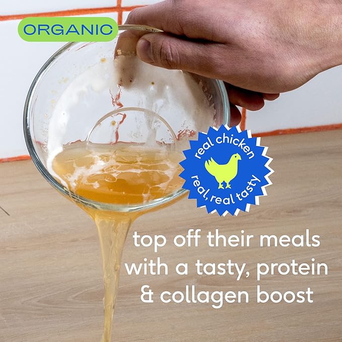 Native Pet, Dogs & Cat Broth Bundle | Chicken & Beef Flavored | Dog Food Topper for Picky Eater | Dog Gravy & Dog Bone Broth Powder