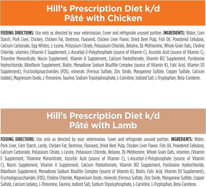 Hill's Prescription Diet k/d Kidney Care Starter Kit Variety Pack Dog Food, Veterinary Diet, 5.25 oz. Dry Food (2), 13 oz. Cans (2), 5.5 oz. Cans (4)