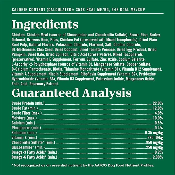 Nutro Natural Choice Adult Large Breed Dog Food Dry, Chicken & Brown Rice Recipe, 30 lb. Bag