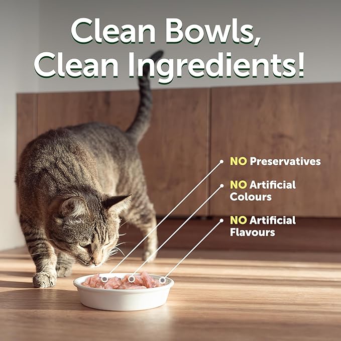Nature's Protection Superior Care Wet Cat Food - Tuna Fish & Shrimp Cat Food Toppers for Adult Cats, Natural, High Protein, 2.46 oz. Pouches (24-Pack)