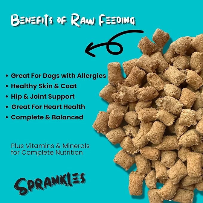 Freeze Dried Dog Food for Small & Large Breeds Dogs, 6 Oz Beef Dog Food Toppers for Picky Eatres, Made in USA - Grain Free & All Natural Freeze Dried Dog Treats Made with 96% Meat Organs
