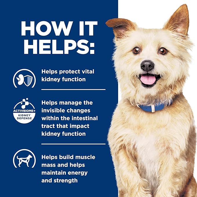 Hill's Prescription Diet k/d Kidney Care Starter Kit Variety Pack Dog Food, Veterinary Diet, 5.25 oz. Dry Food (2), 13 oz. Cans (2), 5.5 oz. Cans (4)