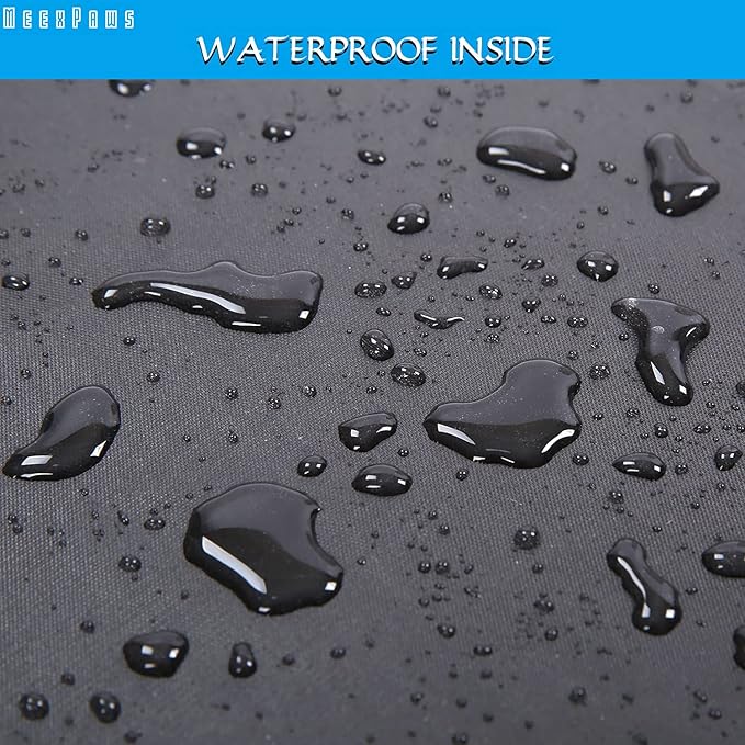 MEEXPAWS Cat Litter Box Enclosure Furniture Hidden, Cat Washroom Bench Storage Cabinet Small 19.7'' x 19.7'' x 19.7''| Dog Proof | Waterproof Inside | Easy Clean | Easy Assembly | Odor Control(Brown)