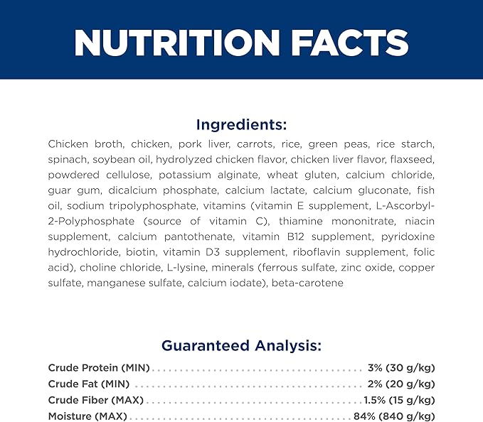 Hill's Science Diet Healthy Cuisine, Adult 1-6, Great Taste, Wet Dog Food, Chicken & Vegetables Stew, 2.8 oz Pounch, Case of 24