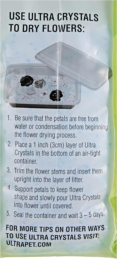 Ultra Fresh Scented Micro Crystals Premium Cat Litter - 99.9% Dust Free, Soft on Paws - 5 Lbs.