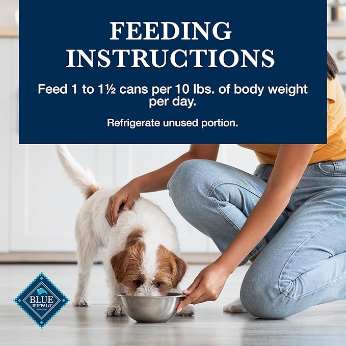 Blue Buffalo Homestyle Recipe Natural Adult Healthy Weight Wet Dog Food, Chicken 12.5-oz can (Pack of 12)