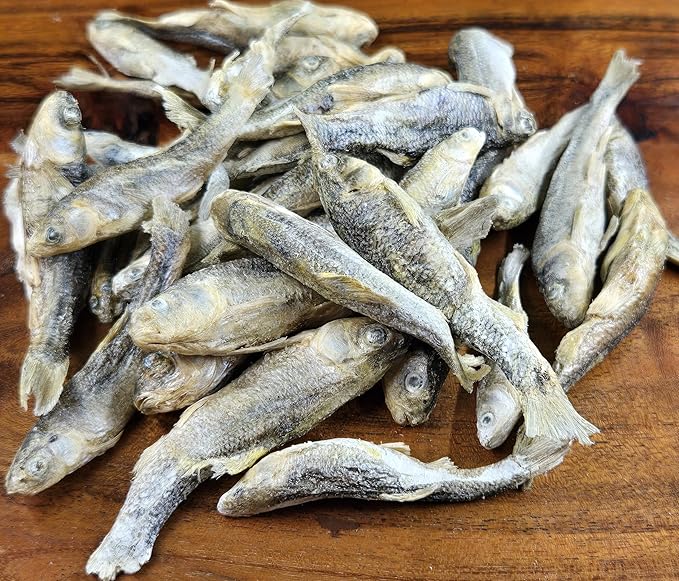 Freeze Dried Dog and Cat Treats, Minnows, All Natural Single Ingredient Freeze-Dried Dog Treat & Snacks, Made in USA, High in Protein, Essential Nutrition of Raw Food, 5oz