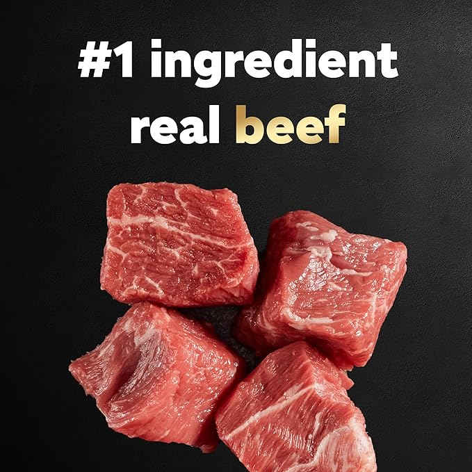 Cesar Simply Crafted Adult Wet Dog Food Meal Topper, Beef, Chicken, Purple Potatoes, Peas & Carrots, 1.3oz. (10 Count, Pack of 1)