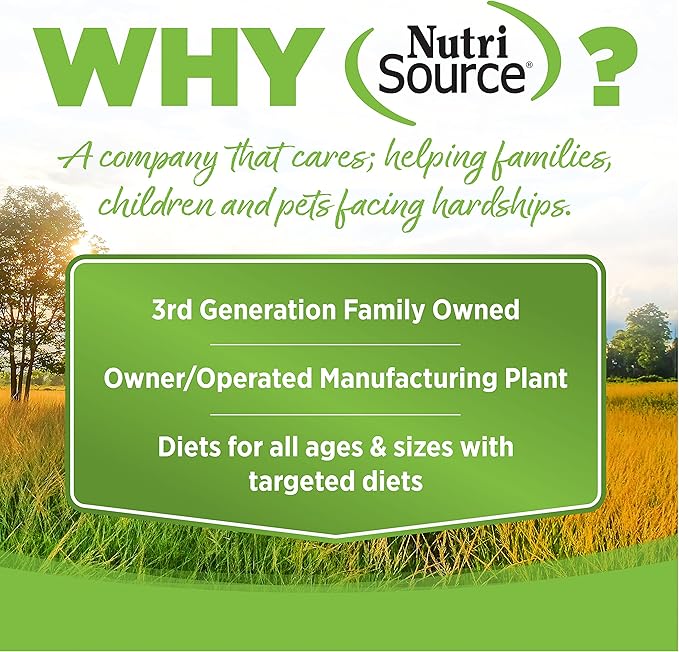 NutriSource Weight Management Dog Food, Made with Chicken and Chicken Meal, with Wholesome Grains, 30LB, Dry Dog Food