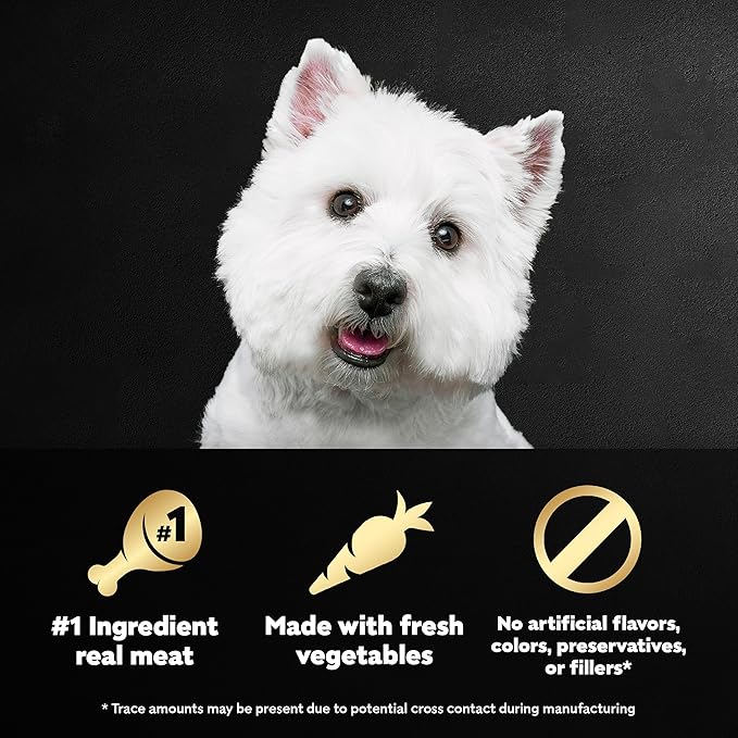 Cesar Wholesome Bowls Adult Wet Dog Food, Beef, Chicken, Carrots, Barley & Green Beans Recipe and Chicken, Apple & Sweet Potato Recipe Variety Pack, 3 oz. (6 Count, Pack of 1)