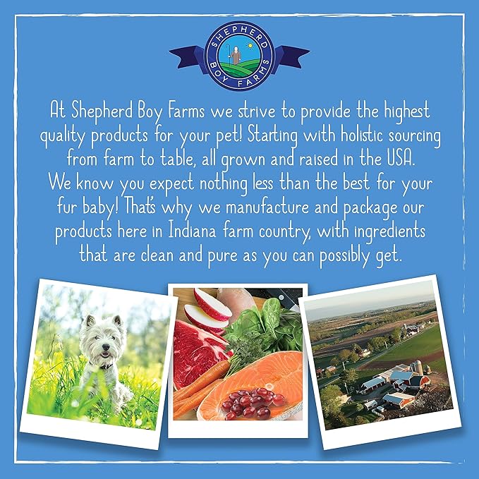 Freeze Dried Raw Dog Food, Bison Recipe, All Natural, No Synthetics, Made in USA with Goat's Milk & Organic Produce, High Protein, Complete Meal (14oz)